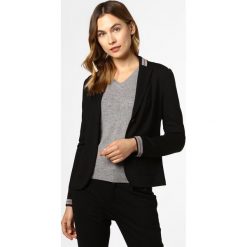 Comma casual identity - Blezer damski, czarny. Czarne bolerka i narzutki damskie . Za 399,95 zł.