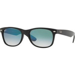 Ray-Ban - Okulary New Wayfarer Green-Clear Gradient. Czarne okulary przeciwsłoneczne męskie Ray-Ban, z materiału. W wyprzedaży za 359,90 zł.