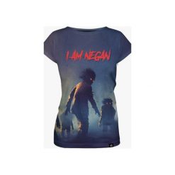 I AM NEGAN men's t-shirt. Szare t-shirty damskie Mars from venus, s, bez wzorów, bez kołnierzyka. Za 101,40 zł.
