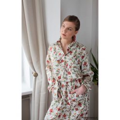 Sukienka Szmizjerka Kwiaty. Sukienki damskie Pakamera, w kwiaty, z wiskozy, bez kołnierzyka, bez rękawów, szmizjerki. Za 256,00 zł.