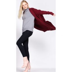Bordowy Kardigan We Know The Way. Czerwone kardigany damskie Born2be, l. Za 89,99 zł.