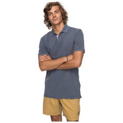 Quiksilver Koszulka Męska Newmizkimitt M Kttp byl0 Vintage Indigo M. Niebieskie koszulki męskie Quiksilver, m, bez wzorów, z bawełny, bez kołnierzyka, z krótkim rękawem, krótkie. W wyprzedaży za 135,00 zł.