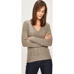 Polo Ralph Lauren - Sweter. Szare swetry damskie Polo Ralph Lauren, xs, bez wzorów, z wełny, bez rękawów, bez kaptura. W wyprzedaży za 399,90 zł.