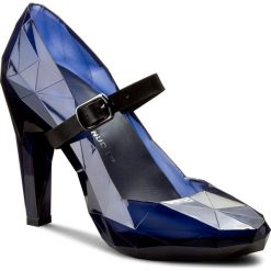 Półbuty UNITED NUDE - Lo Res Pump 1002952421 Navy Blue. Niebieskie półbuty damskie skórzane marki United Nude, na obcasie. W wyprzedaży za 399,00 zł.