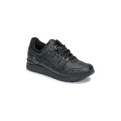 Buty Asics GEL-LYTE. Czarne trampki i tenisówki damskie Asics, bez wzorów, bez zapięcia. Za 407,20 zł.