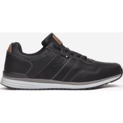 Czarne Półbuty Nemorlenne. Czarne buty sportowe męskie Born2be, bez zapięcia. Za 119,99 zł.