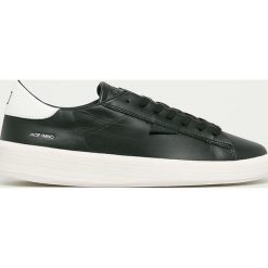 D.A.T.E. - Buty skórzane Ace Mono. Czarne sneakersy męskie D.A.T.E., ze skóry, na sznurówki. Za 729,90 zł.