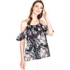 TWINSET Top Czarny. Czarne bluzki damskie Twinset, xs, w kwiaty, z bawełny. Za 559,95 zł.