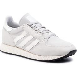 Buty adidas - Forest Grove EE5837 Greone/Clowhi/Cblack. Szare półbuty męskie Adidas, na co dzień, bez wzorów, ze skóry, klasyczne, bez zapięcia. Za 329,00 zł.