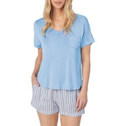 Piżama damska DKNY 13019403. Piżamy damskie DKNY New York, xl, bez wzorów, bez rękawów. Za 335,00 zł.