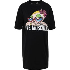 Odzież damska: Love Moschino Sukienka z dżerseju black
