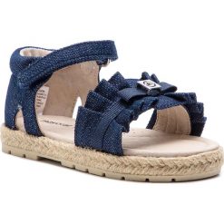 Espadryle MAYORAL - 41036 Jeans 11. Niebieskie sandały dziewczęce Mayoral, z jeansu, bez zapięcia. W wyprzedaży za 129,00 zł.