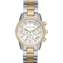 Zegarek MICHAEL KORS - Ritz MK6474 Silver/Gold/Silver. Szare zegarki damskie marki Michael Kors. Za 1099,00 zł.