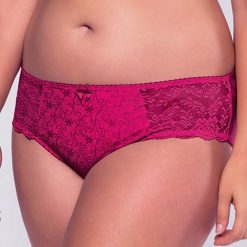 Figi francuskie Philippa Red. Czerwone figi Astratex, m, z bawełny. Za 43,99 zł.
