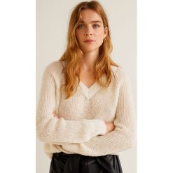 Mango - Sweter Orient. Szare swetry klasyczne damskie marki Mango, s, z poliesteru. Za 139,90 zł.