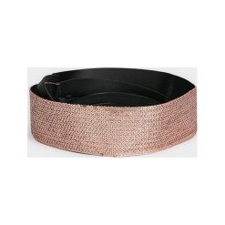 Parfois - Pasek. Żółte paski damskie Parfois, w paski, z poliesteru. W wyprzedaży za 29,90 zł.