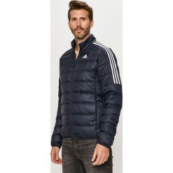 Adidas Performance - Kurtka puchowa. Niebieskie płaszcze męskie adidas Performance, s, bez wzorów, z poliesteru, krótkie, bez kaptura. Za 379,90 zł.