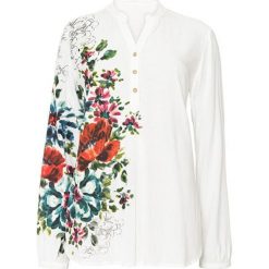Desigual Bluzka damska Blus Aruba Blanco 19WWBW72 1000 (rozmiar M). Koszule damskie Desigual, m. W wyprzedaży za 188,00 zł.