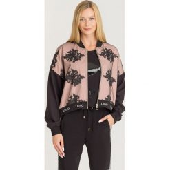 BLUZA LIU JO SPORT. Czarne bluzy sportowe damskie Liu Jo Sport, s, w koronkowe wzory, z elastanu, bez rękawów, bez kaptura. Za 699,00 zł.