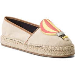 Espadryle TOMMY HILFIGER Patch Espadrille Balloon FW0FW03549. Brązowe espadryle damskie TOMMY HILFIGER, bez wzorów, bez obcasa. W wyprzedaży za 209,00 zł.
