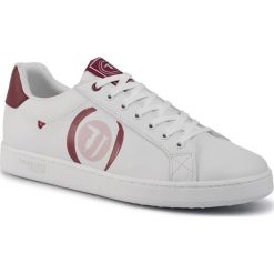 Sneakersy TRUSSARDI JEANS - 77A00208 W707. Białe sneakersy męskie Trussardi Jeans, bez zapięcia. W wyprzedaży za 259,00 zł.