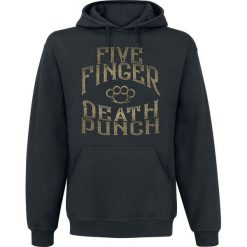 Five Finger Death Punch 100 Proof Bluza z kapturem czarny. Czarne bejsbolówki męskie Five Finger Death Punch, xxl, z kapturem. Za 184,90 zł.