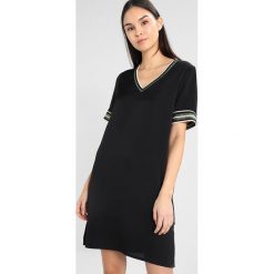 Sukienki: Scotch & Soda SHORT SLEEVE VNECK DRESS SPORTY Sukienka letnia black