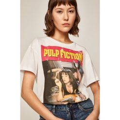 Medicine - T-shirt Movies. Czarne bluzki damskie MEDICINE, s, z nadrukiem, z bawełny, z okrągłym kołnierzem. Za 59,90 zł.