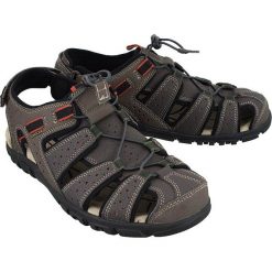 GEOX U6224B 00050 C6024 dk coffe, sandały męskie. Sandały męskie Geox, bez zapięcia. Za 349,90 zł.