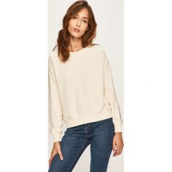Answear - Bluza. Białe bluzy damskie ANSWEAR, s, bez wzorów, z bawełny, bez rękawów, bez kaptura. W wyprzedaży za 49,90 zł.