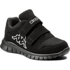 Półbuty KAPPA - Note K 260490K Black 1111. Czarne półbuty damskie skórzane Kappa. Za 99,00 zł.
