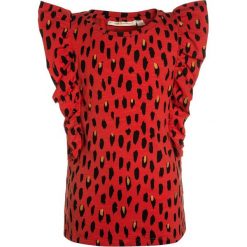 Soft Gallery AYLIN Tshirt z nadrukiem flame scarlet/mega. Czerwone t-shirty damskie marki Soft Gallery, z nadrukiem, z elastanu. Za 189,00 zł.