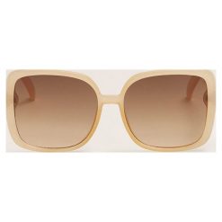 Mango - Okulary Maxi. Pomarańczowe okulary przeciwsłoneczne damskie Mango. W wyprzedaży za 49,90 zł.