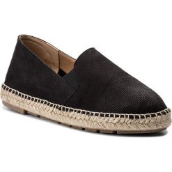 Espadryle EVA MINGE - Moraleja 3F 18MJ1372390ES 401. Czarne espadryle damskie marki Eva Minge, ze skóry, na płaskiej podeszwie. W wyprzedaży za 199,00 zł.