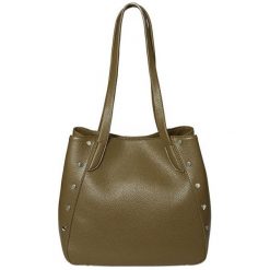 Pieces Torebka damska Kimberley Shopper Winter Moos. Torby damskie na zakupy Pieces, bez wzorów, bez dodatków. W wyprzedaży za 92,00 zł.