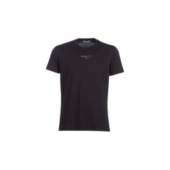 T-shirty z krótkim rękawem Versace Jeans B3GTA76T-36610. Czarne t-shirty męskie Versace Jeans, s, bez wzorów, z jeansu, bez kołnierzyka, krótkie. Za 289,00 zł.