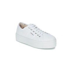 Buty Victoria BLUCHER LONA PLATAFORMA. Białe trampki i tenisówki damskie Victoria, bez wzorów, bez zapięcia. Za 189,10 zł.
