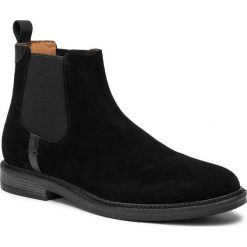 Sztyblety GINO ROSSI - MI08-C641-639-05 Black. Czarne sztyblety męskie Gino Rossi, ze skóry, bez zapięcia. Za 299,99 zł.