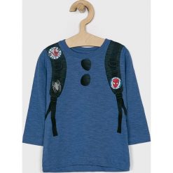 Name it - Longsleeve dziecięcy 80-110 cm. Szare t-shirty chłopięce Name it, z nadrukiem, z bawełny, z długim rękawem. W wyprzedaży za 59,90 zł.