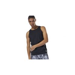 Topy na ramiączkach / T-shirty bez rękawów Reebok Sport Koszulka Running ACTIVCHILL. Czarne koszulki sportowe męskie marki Reebok Sport, m, bez rękawów. Za 129,00 zł.