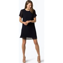 Marie Lund - Sukienka damska, niebieski. Niebieskie sukienki damskie Marie Lund, bez wzorów, eleganckie, bez kołnierzyka, bez rękawów, plisowane. Za 329,95 zł.