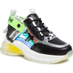 Sneakersy TOGOSHI - TG-19-04-000182 601. Czarne półbuty damskie Togoshi, na co dzień, bez wzorów, ze skóry, bez obcasa, bez zapięcia. W wyprzedaży za 309,00 zł.