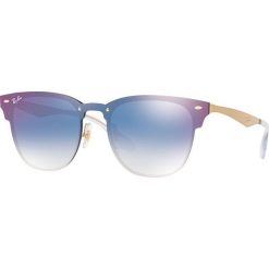 Ray-Ban - Okulary Blaze Clubmaster 0RB3576N. Pomarańczowe okulary przeciwsłoneczne damskie marki Ray-Ban. Za 649,90 zł.