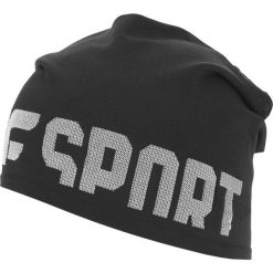 4F Czapka Czarny. Czarne czapki męskie 4f, z elastanu. Za 68,95 zł.