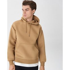 Bluza z kapturem basic - Beżowy. Brązowe bluzy męskie House, xl, bez wzorów, z kapturem, bez rękawów, z kapturem. Za 119,99 zł.