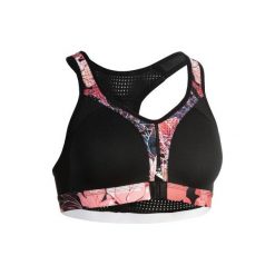 Stanik fitness kardio power 900 czarny. Czarne buty sportowe damskie DOMYOS, xl, bez wzorów, z elastanu, na fitness i siłownię. Za 99,99 zł.