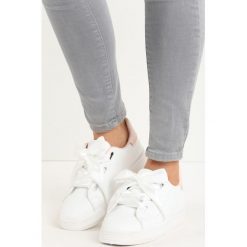 Buty sportowe damskie: Biało-Różowe Buty Sportowe Treasure
