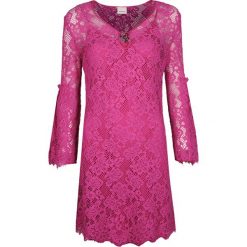 Pinko Sukienka "Incornicare". Sukienki damskie Pinko, bez wzorów, z tkaniny, bez kołnierzyka, z długim rękawem, długie, rozkloszowane. Za 349,00 zł.