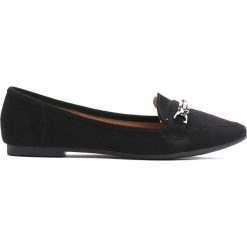Czarne Lordsy Sun Models. Czarne lordsy damskie Born2be, z materiału. Za 59,99 zł.