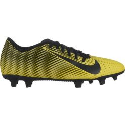 Buty piłkarskie Nike Bravata Ii Fg M 844436-701. Żółte buty sportowe męskie Nike, z materiału, na sznurówki, do piłki nożnej. W wyprzedaży za 229,00 zł.